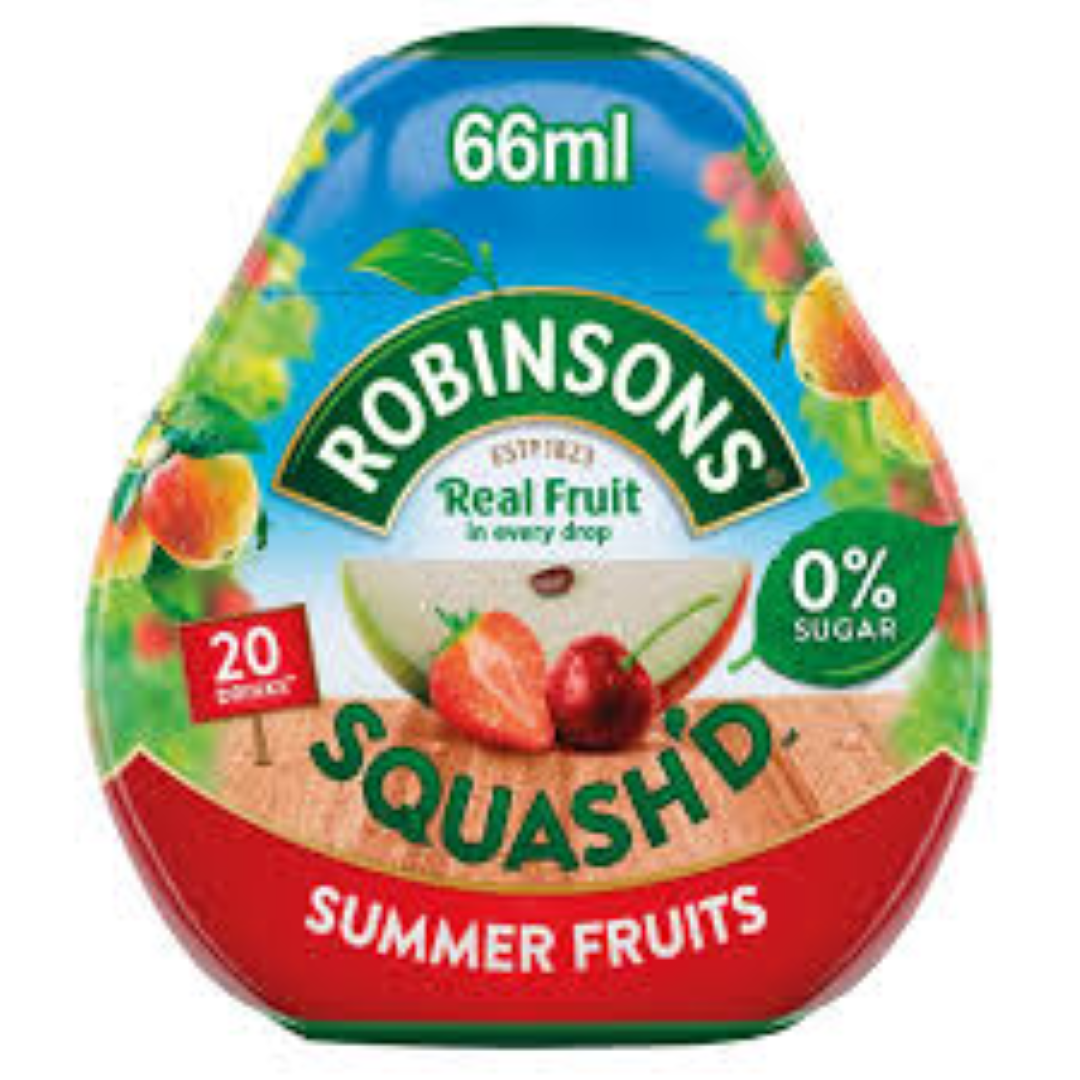 ROBINSON SQUASHD SUMMER FRUITS 66ML